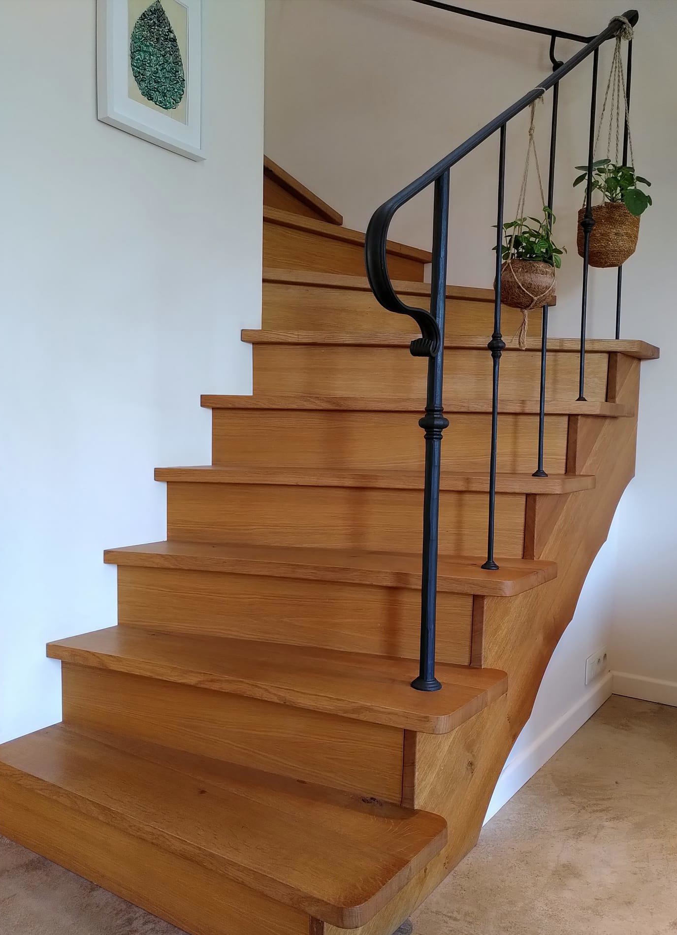 Artisan menuisier escalier à Ciney (Namur)